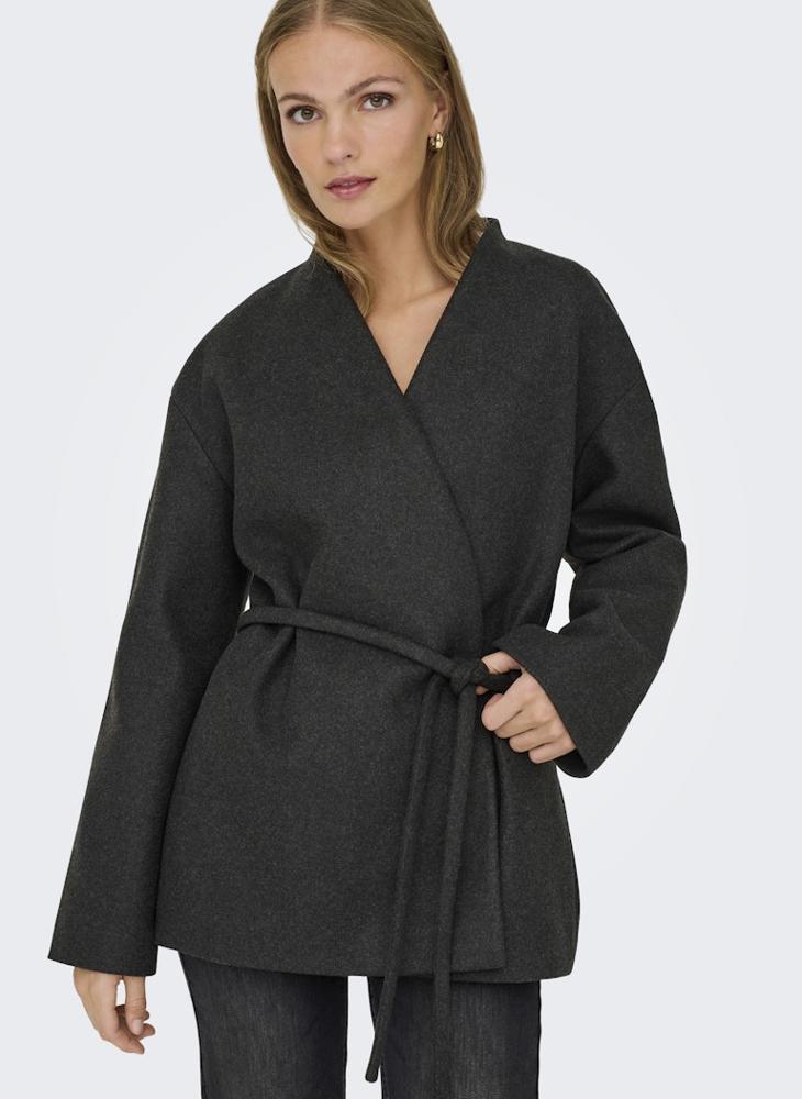 ONLY Onlfox Trillion Belted Blazer - Image 3